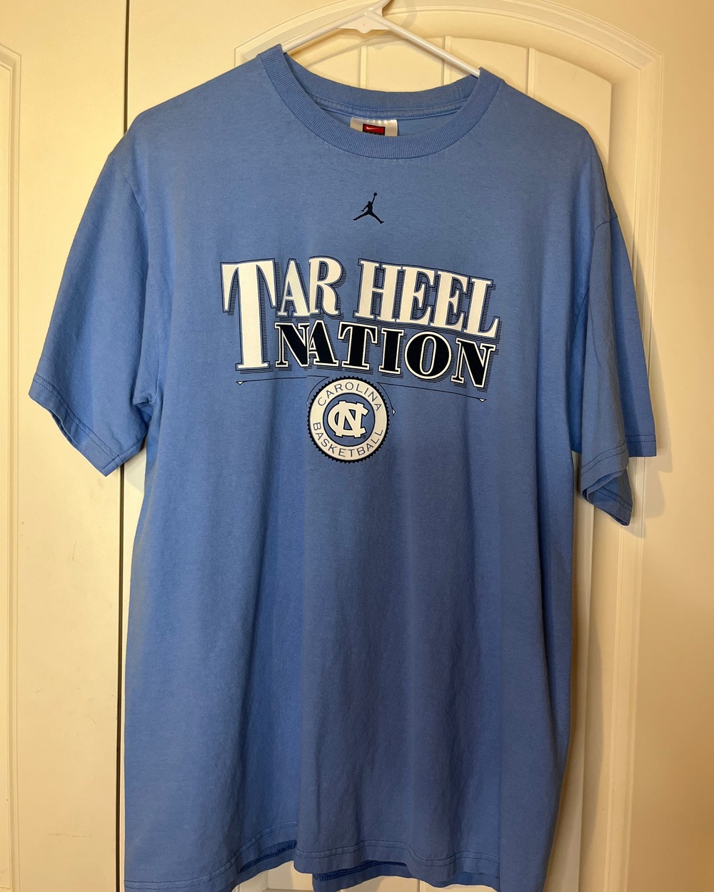 Vintage Nike Jordan UNC Tar Heel Nation T-Shirt Men's M Dean Dome